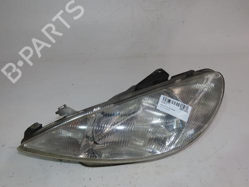 Used Left headlight PEUGEOT 206 Hatchback (2A/C) 1.1 i (60 hp) 18664248