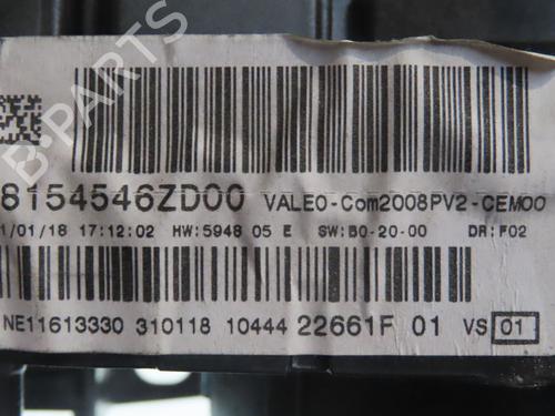 Used Steering column stalk PEUGEOT 208 I (CA_, CC_) 1.6 HDi / BlueHDi 75 (75 hp) 28121042