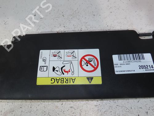 Aletta parasole destra AUDI A4 B9 (8W2, 8WC) 2.0 TDI (150 hp) 24489521