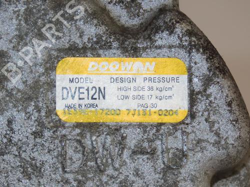 AC compressor KIA RIO IV (YB, SC, FB) 1.4 CRDi 90 | BP31634534M34 