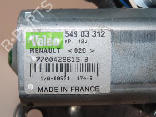 Used Rear wiper motor RENAULT CLIO II (BB_, CB_) 1.9 D (B/CB0E, BB0J) (64 hp) 24832969