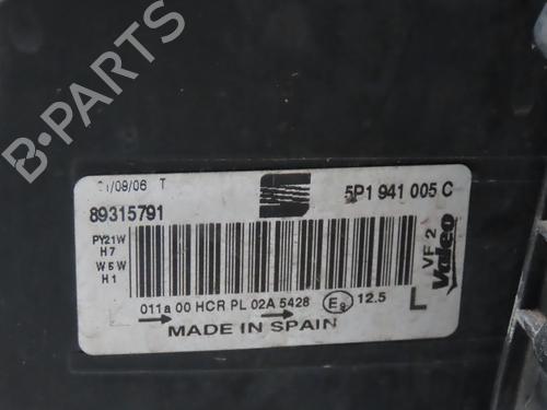 Left headlight SEAT LEON (1P1) 1.9 TDI | BP32075948C28 