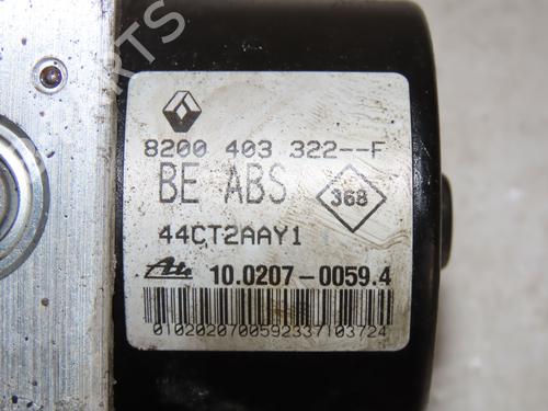 Abs pomp RENAULT TWINGO II (CN0_) 1.2 16V (CN0K, CN0V, CN0A) (76 hp) 17995993