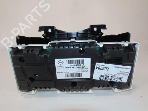 Used Instrument cluster RENAULT CLIO IV (BH_) 1.5 dCi 75 (75 hp) 24651361