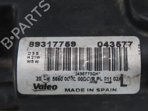 Used Left headlight AUDI A5 (8T3) 2.7 TDI (190 hp) 19785007