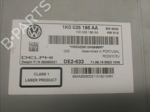 Radio VW GOLF VI (5K1) 1.6 TDI | BP15378851E6 