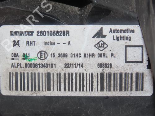 Used Right headlight DACIA DUSTER (HS_) 1.5 dCi (109 hp) 30868286