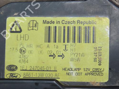 Left headlight FORD FIESTA VI (CB1, CCN) 1.4 TDCi | BP24442182C28 