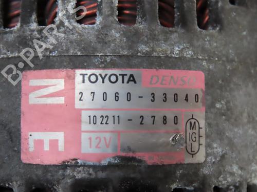 Alternator TOYOTA YARIS (_P1_) 1.4 D-4D (NLP10_, NLP10R) | BP25015344M7