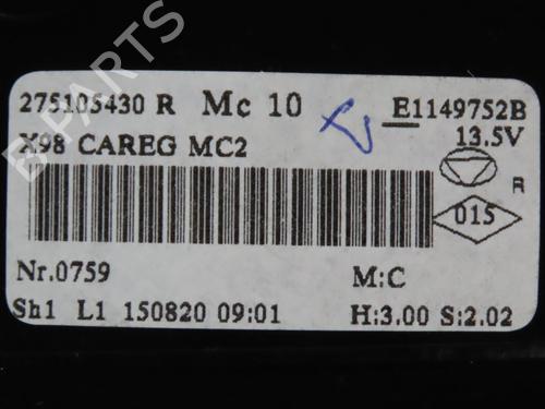 Climate control RENAULT CLIO IV (BH_) 1.5 dCi 90 | BP29469302I5 