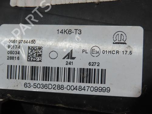 Left headlight FIAT 500X (334_) 1.6 (334AXE1A) | BP28177971C28