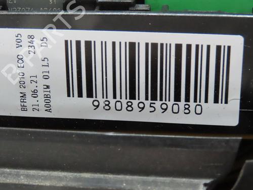 Used Fuse box CITROËN JUMPY III Van (V_) 1.5 BlueHDi 100 (102 hp) 28159557