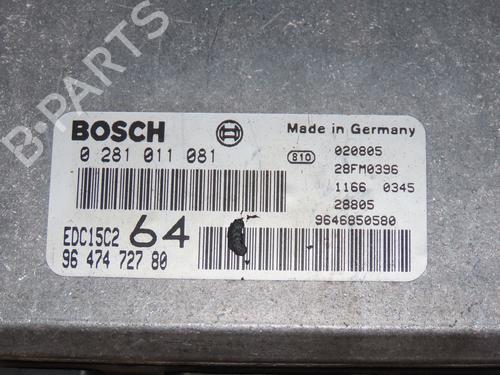 Engine control unit (ECU) PEUGEOT 307 (3A/C) 2.0 HDi 110 | BP33808566M57 - Image 2