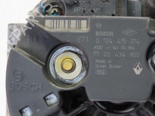 Used Alternator Alternator RENAULT MEGANE Scenic (JA0/1_) 1.6 16V (JA0B, JA04, JA11, JA00) (107 hp) 34387204 34387204