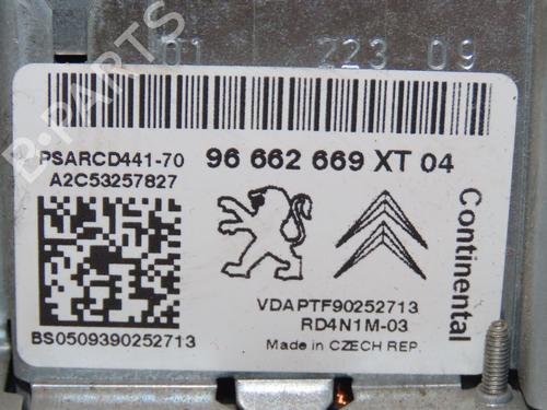 Used Radio PEUGEOT 207 (WA_, WC_) 1.4 HDi (68 hp) 24822327