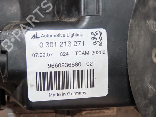 Left headlight PEUGEOT 407 (6D_) 2.0 HDi 135 (6DRHRH, 6DRHRE, 6DRHRG, 6DRHRJ) | BP29380482C28 
