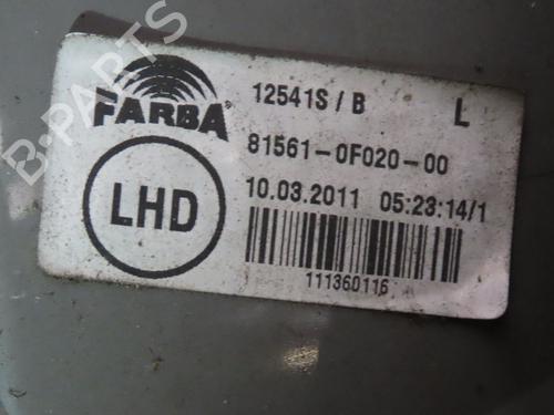 Left taillight TOYOTA COROLLA Verso (ZER_, ZZE12_, R1_) 2.0 D-4D (CUR10_, CUR10R) | BP29494583C34 