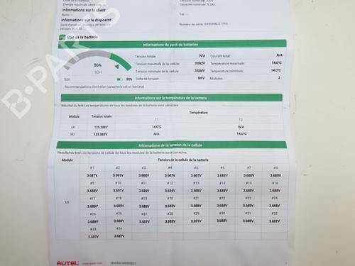 Battery RENAULT CLIO V (B7_) 1.6 E-TECH 140 (B7MU) | BP33137990E11  - Image 6