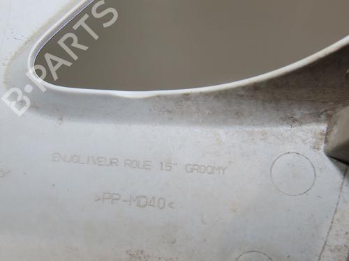 Hub cap DACIA SANDERO II 1.0 SCe 75 (B8JC, B8JD, B8NC) | BP23160694C160 