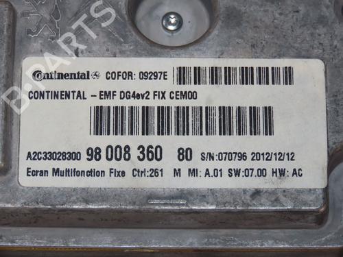 Display CITROËN C4 II (NC_) 1.6 HDi 90 | BP29758787C48