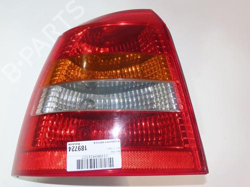 Used Left taillight Left taillight OPEL ASTRA G Hatchback (T98) 1.7 DTI 16V (F08, F48) (75 hp) 24919527 24919527