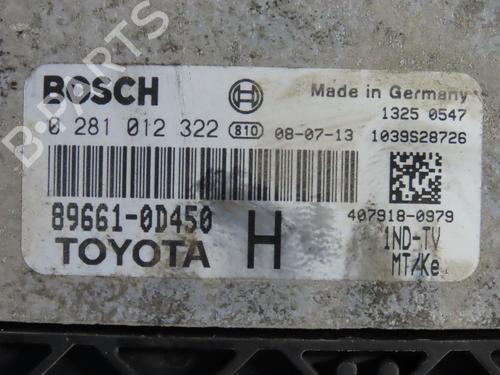 Engine control unit (ECU) TOYOTA YARIS (_P9_) 1.4 D-4D (NLP90_, NLP90R) | BP32075840M57 - Image 2