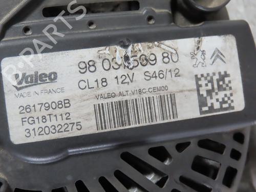Alternator CITROËN C5 III (RD_) 2.0 HDi 165 (RDRHHA, RDRHH8) | BP30767915M7