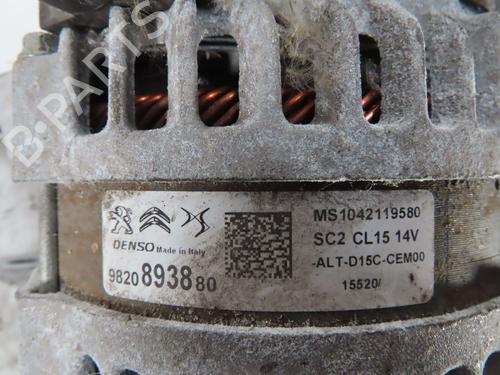 Alternator PEUGEOT 308 II (LB_, LP_, LW_, LH_, L3_) 1.5 BlueHDi 130 | BP27438784M7