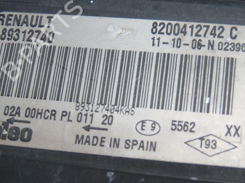 Højre forlygte RENAULT MEGANE II (BM0/1_, CM0/1_) 1.5 dCi (BM1E, CM1E) (106 hp) 30522793