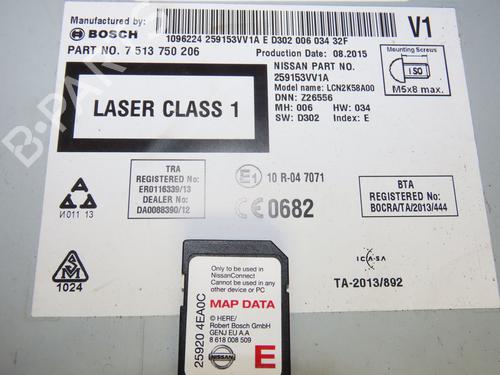 Radio NISSAN NOTE (E12) 1.2 | BP17469971E6 