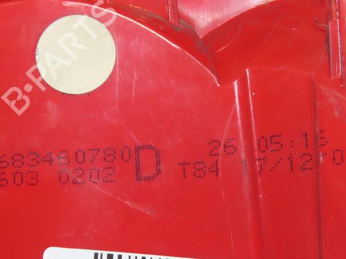 Used Right taillight PEUGEOT 3008 I MPV (0U_) 2.0 HDi 150 / BlueHDi 150 (150 hp) 28416734