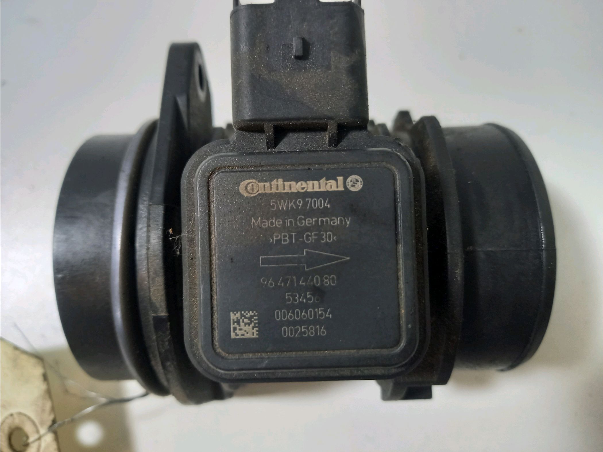 Mass air flow sensor CITROËN C3 II (SC_) 1.4 HDi 70 9729877 BParts