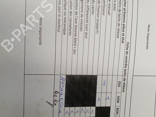 Used Gearbox Gearbox ALFA ROMEO 147 (937_) 1.6 16V T.SPARK (937.AXA1A, 937.AXB1A, 937.BXB1A) (120 hp) 25110465 25110465