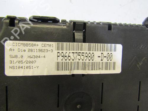 Kombinert Instrument CITROËN C4 Grand Picasso I (UA_) 1.6 HDi (109 hp) 25082906