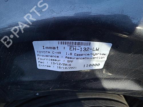 Right front window switch TOYOTA C-HR (_X1_) 1.8 Hybrid (ZYX10_, ZYX11_, ZYX10R, ZYX11R) | BP25078125I26 - Image 10