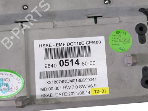 Display monitor PEUGEOT 3008 II SUV (MC_, MR_, MJ_, M4_) 1.6 THP 165 (M45GYW, M45GZW, M45GYV) | BP29337946C48 