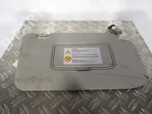 Used Right sun visor NISSAN X-TRAIL II (T31) 2.0 dCi 4x4 (173 hp) 25113506