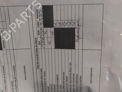 Used Gearbox MINI MINI Convertible (R57) Cooper (122 hp) 30307638