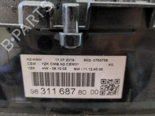Instrument cluster CITROËN JUMPY III Van (V_) 2.0 BlueHDi 120 | BP27205202C47 