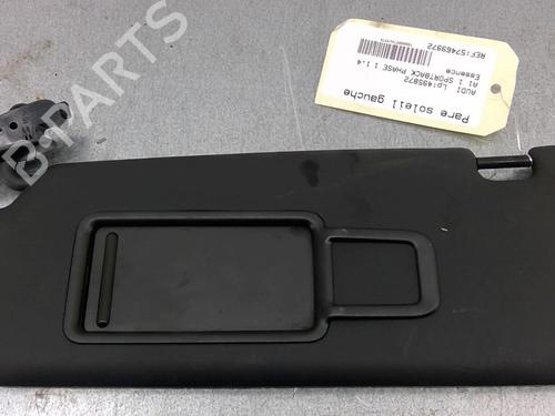 Left sun visor AUDI A1 Sportback (8XA, 8XF) 1.4 TFSI | BP25089146I1