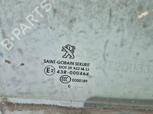 Front right door window PEUGEOT 208 I (CA_, CC_) 1.2 VTI 82 | BP25075891C19 