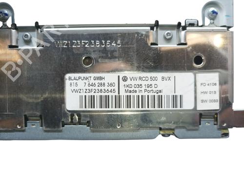 Used Radio Radio VW GOLF V (1K1) [2003-2010] 25087633 25087633