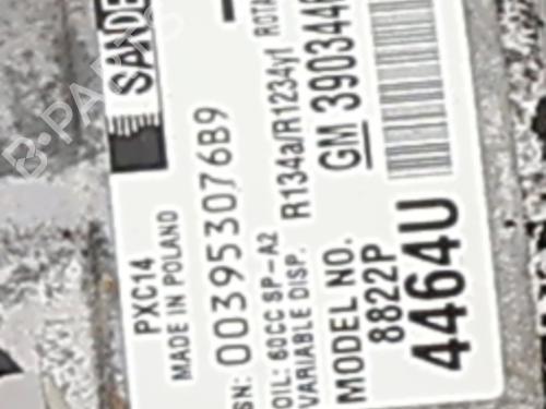 Used AC compressor AC compressor OPEL ASTRA J Saloon [2012-2026] 33850805 33850805