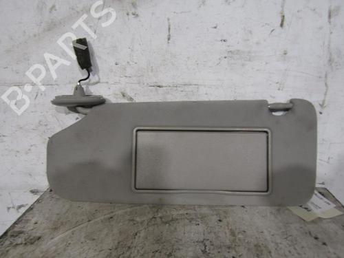 Used Left sun visor TOYOTA AVENSIS (_T25_) 2.0 D-4D (ADT250_, ADT250R) (126 hp) 25113910