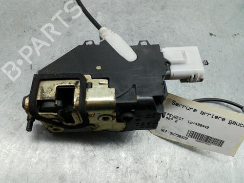 Used Rear left lock PEUGEOT 407 (6D_) 2.0 HDi 135 (6DRHRH, 6DRHRE, 6DRHRG, 6DRHRJ) (136 hp) 25077624
