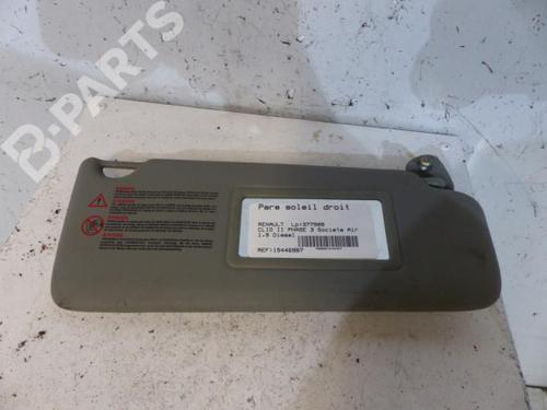 Used Right sun visor Right sun visor RENAULT CLIO II Hatchback Van (SB0/1/2_) [1998-2026] 10607990 10607990