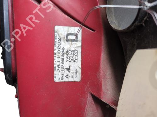 Used Right taillight Right taillight RENAULT CLIO III (BR0/1, CR0/1) 1.5 dCi (C/BR0G, C/BR1G) (68 hp) 33050213 33050213
