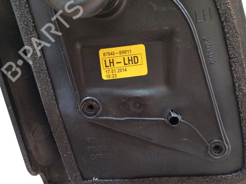 Used Left mirror PEUGEOT 107 (PM_, PN_) 1.0 (68 hp) 29335633