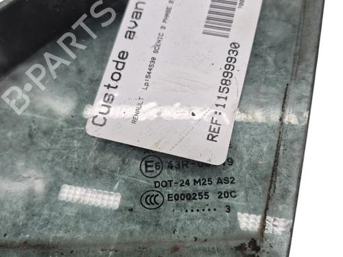 Used Front left quarter glass RENAULT SCÉNIC III (JZ0/1_) 1.5 dCi (110 hp) 30576812