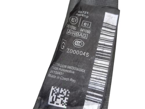 Front left seatbelt DS DS 3 Convertible (SB_) 1.6 BlueHDi 100 | BP33200302I26  - Image 5